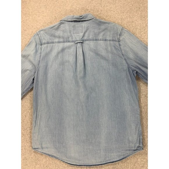 Brunswick Garments Slim Fit Long Sleeve Button Down Shirt (Men's XXL) Blue - Picture 11 of 12